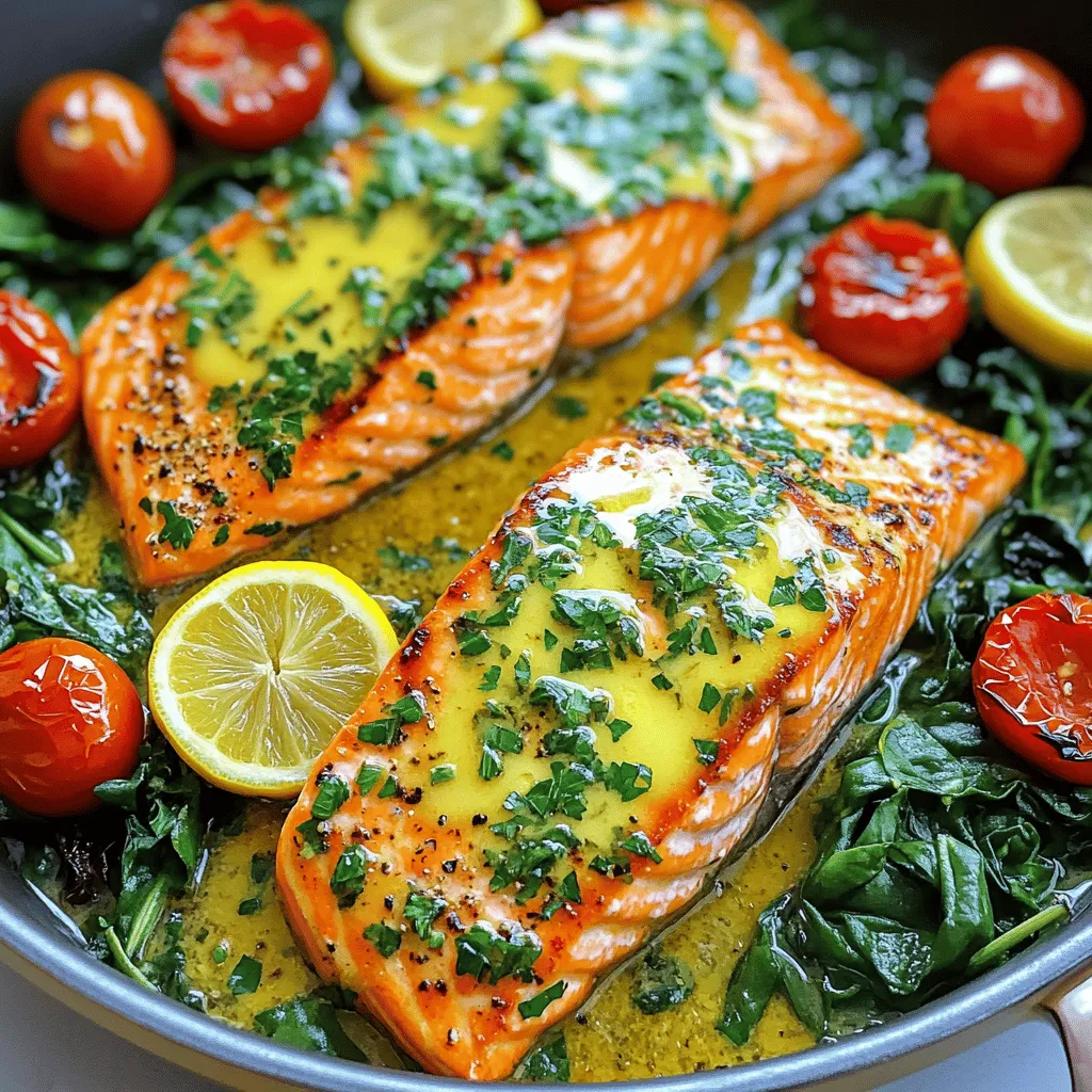 One-Pan Garlic Butter Salmon Quick and Delicious Meal