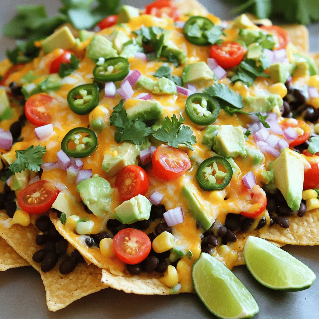 Loaded Veggie Nachos Savory and Satisfying Treat
