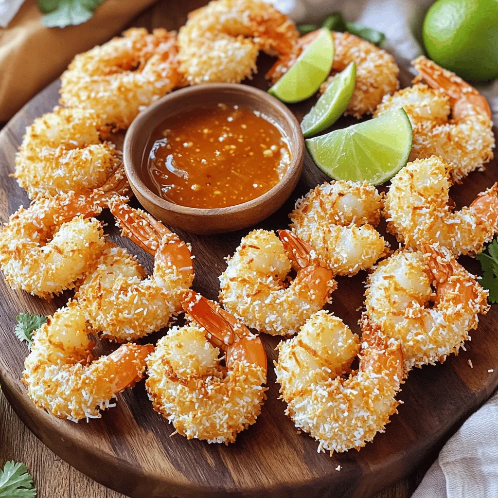 Air Fryer Coconut Shrimp Crispy and Tasty Delight