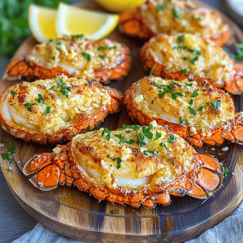 Minute Garlic Butter Lobster Tails Tasty Seafood Dish