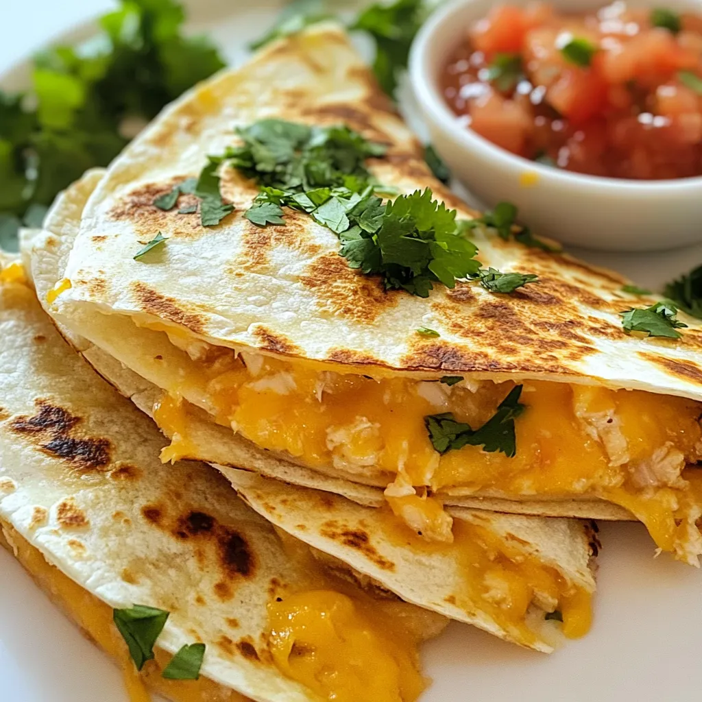 Taco Bell Copycat Chicken Quesadilla Easy Recipe