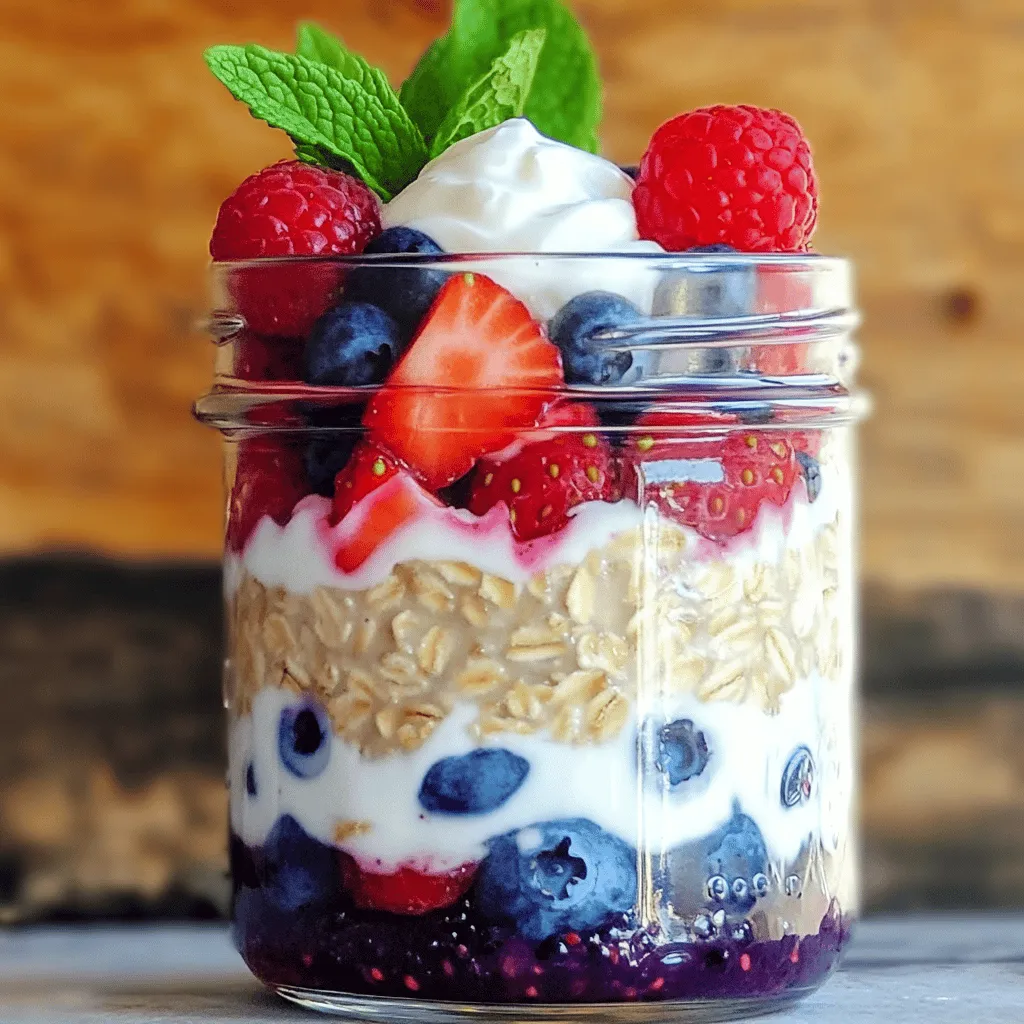 Berry Overnight Oats Simple and Nutritious Recipe