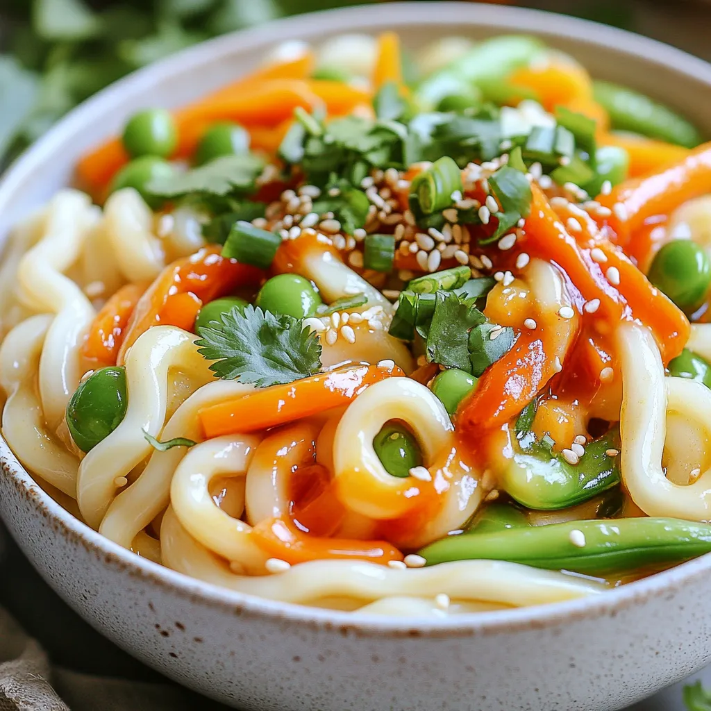 Minute Spicy Sesame Udon Bowls Quick and Simple Recipe