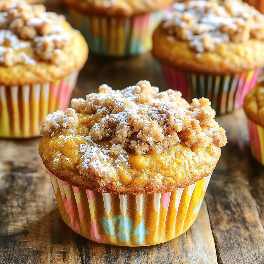 Pumpkin Streusel Muffins Bakery Style Delight Recipe