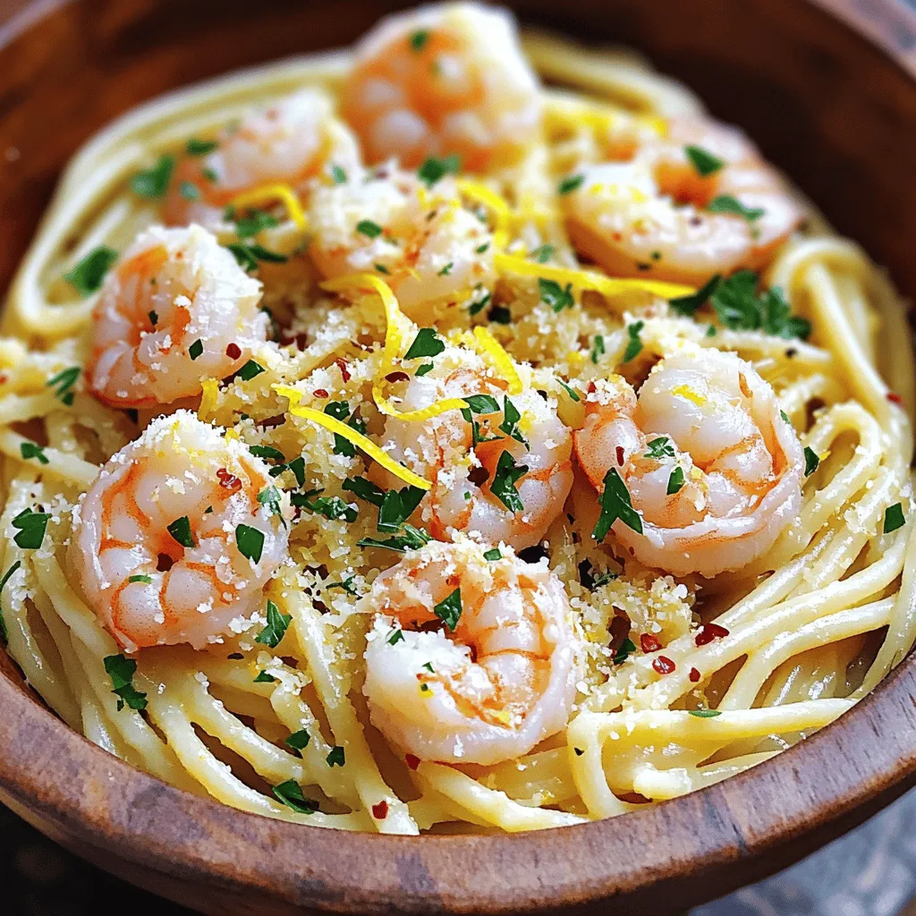 Garlic Lemon Shrimp Pasta Simple and Flavorful Dish