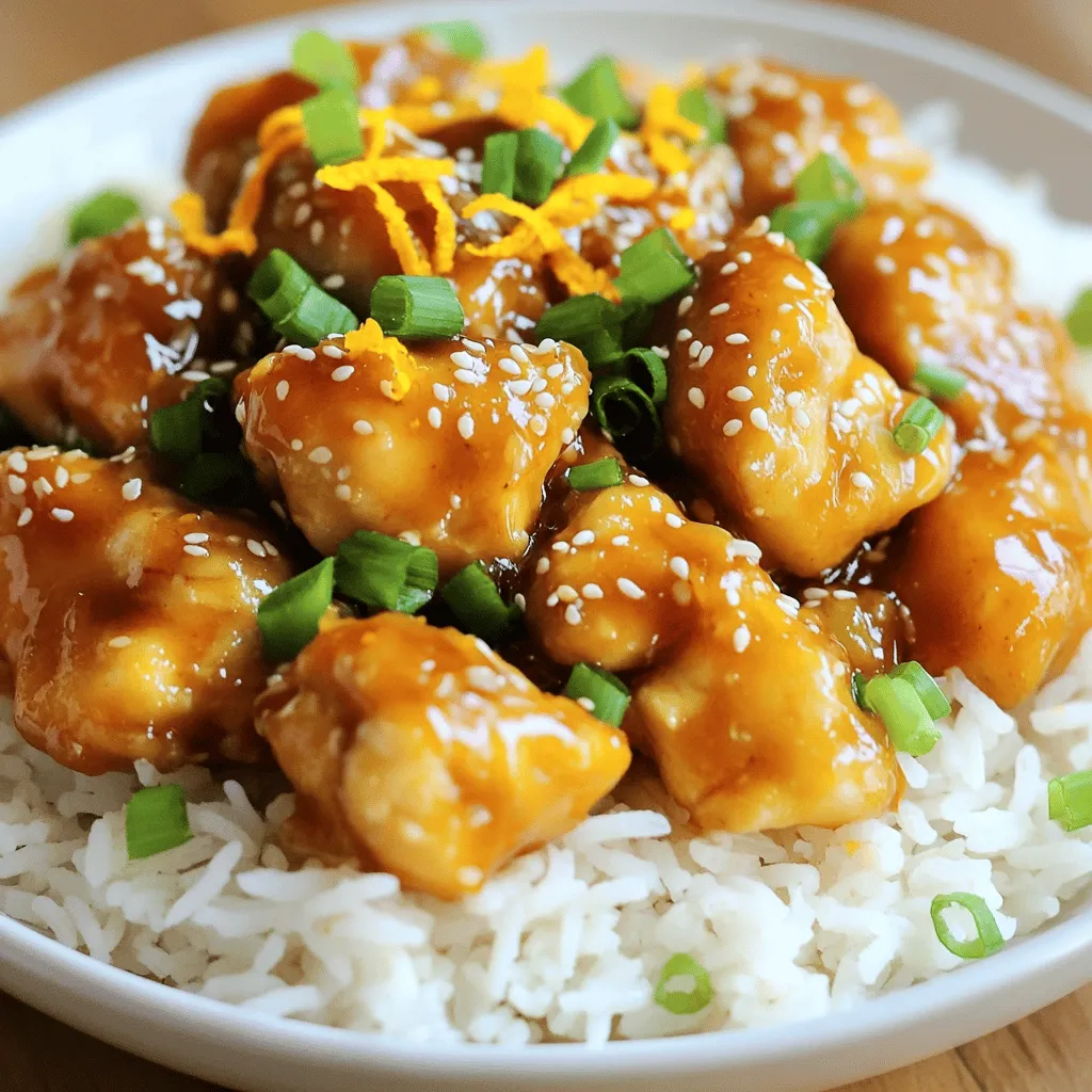 Sticky Orange Chicken Flavorful and Simple Recipe