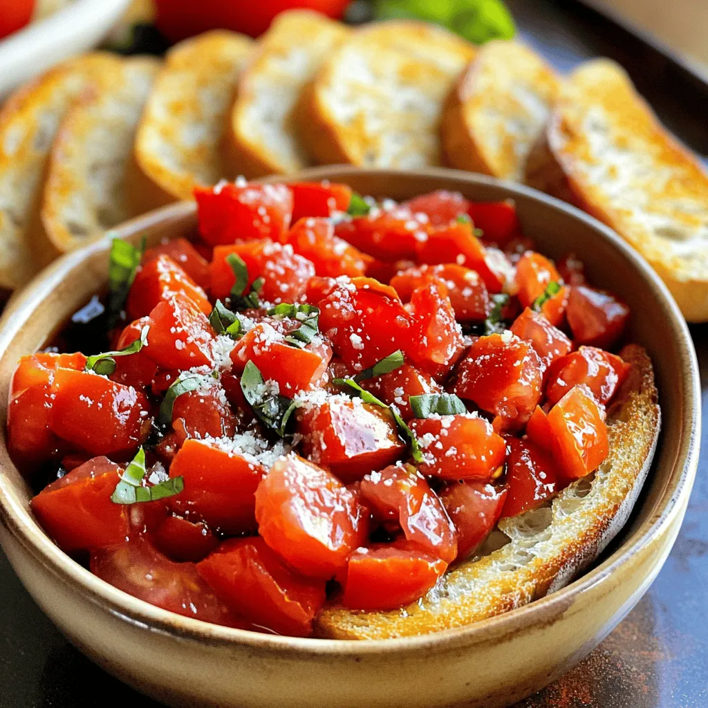 Fresh Tomato Bruschetta Flavorful and Easy Recipe