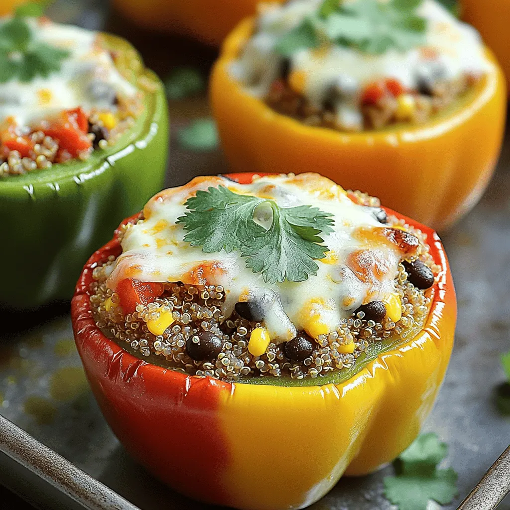 Quinoa Stuffed Peppers Flavorful and Healthy Meal
