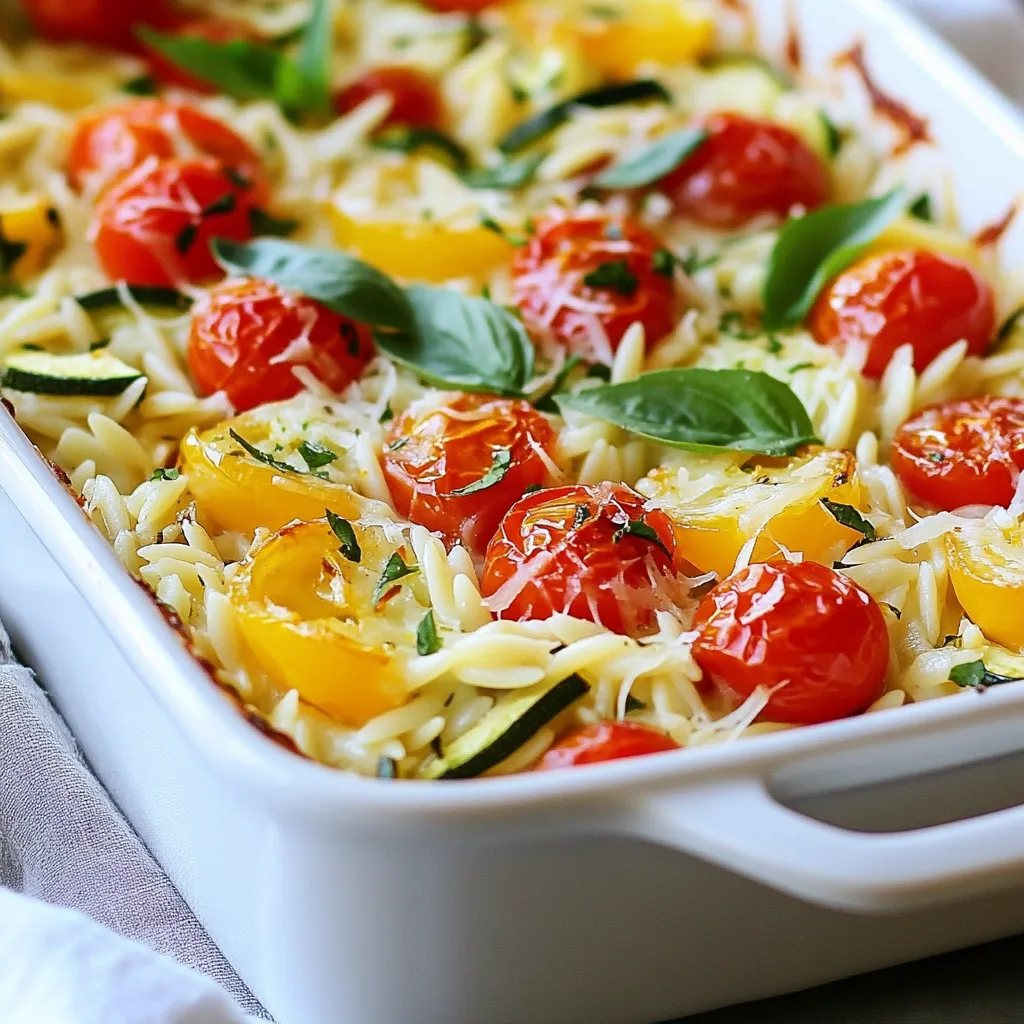 Lemon Boursin Orzo Bake Flavorful and Easy Recipe
