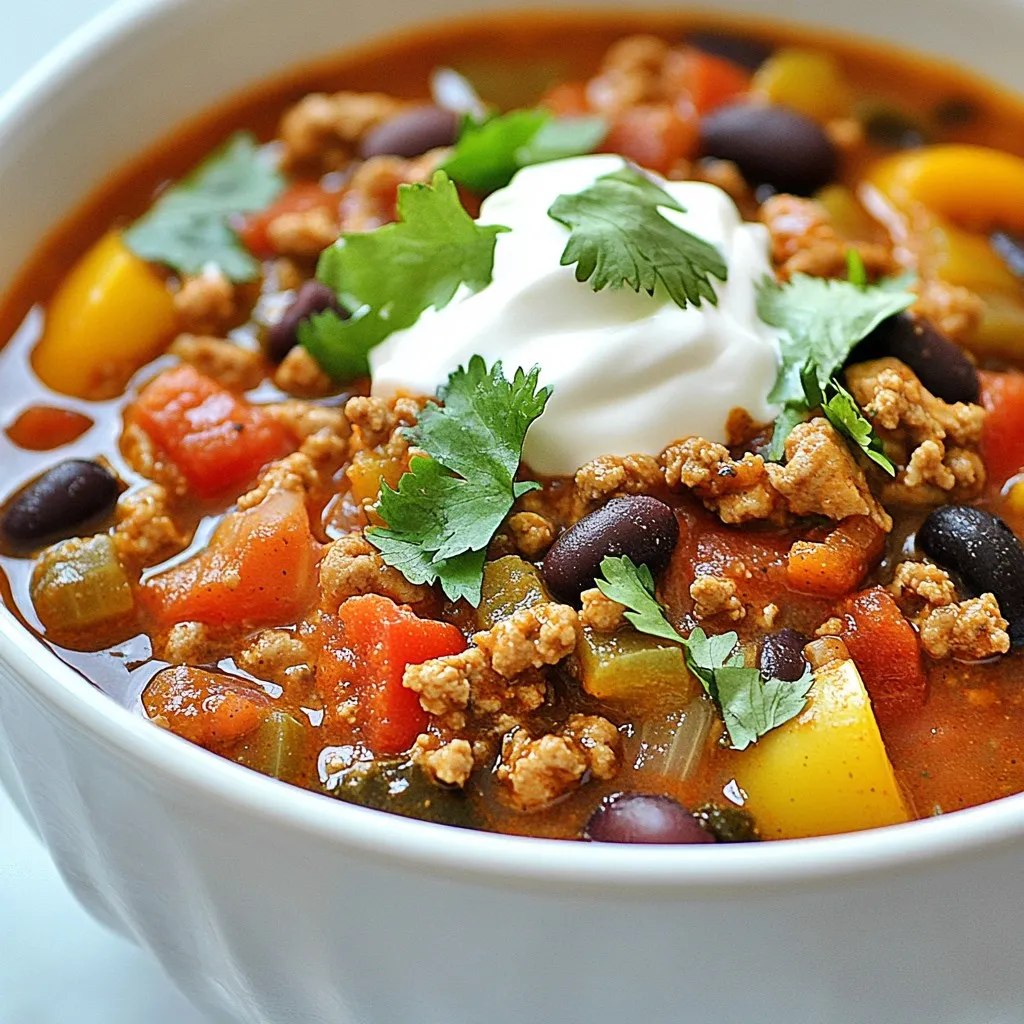 Slow Cooker Turkey Chili Flavorful and Easy Recipe