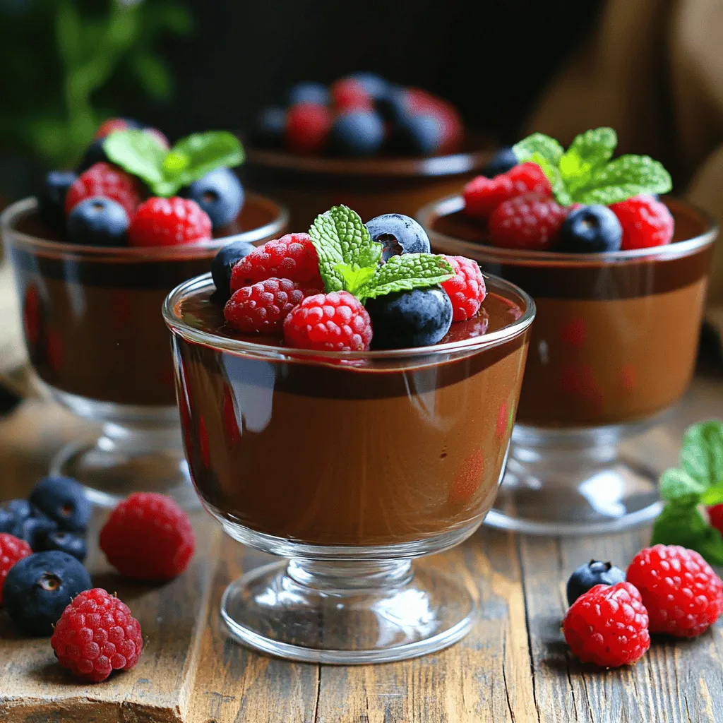 Vegan Chocolate Mousse Decadent and Simple Recipe