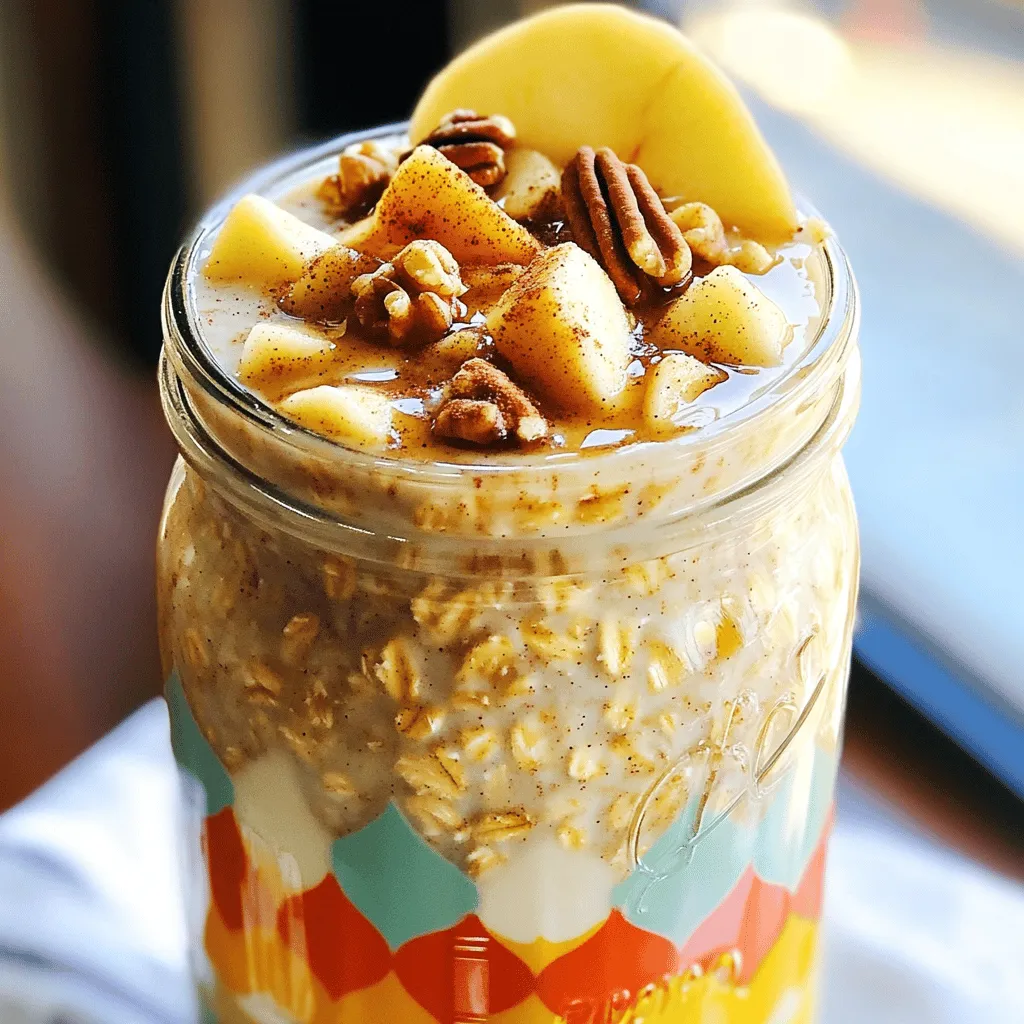 Apple Cinnamon Overnight Oats Simple Nourishing Meal