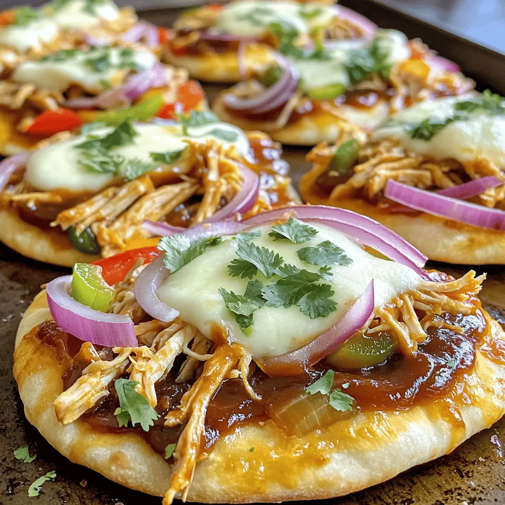 BBQ Chicken Flatbread Flavorful Dinner Delight