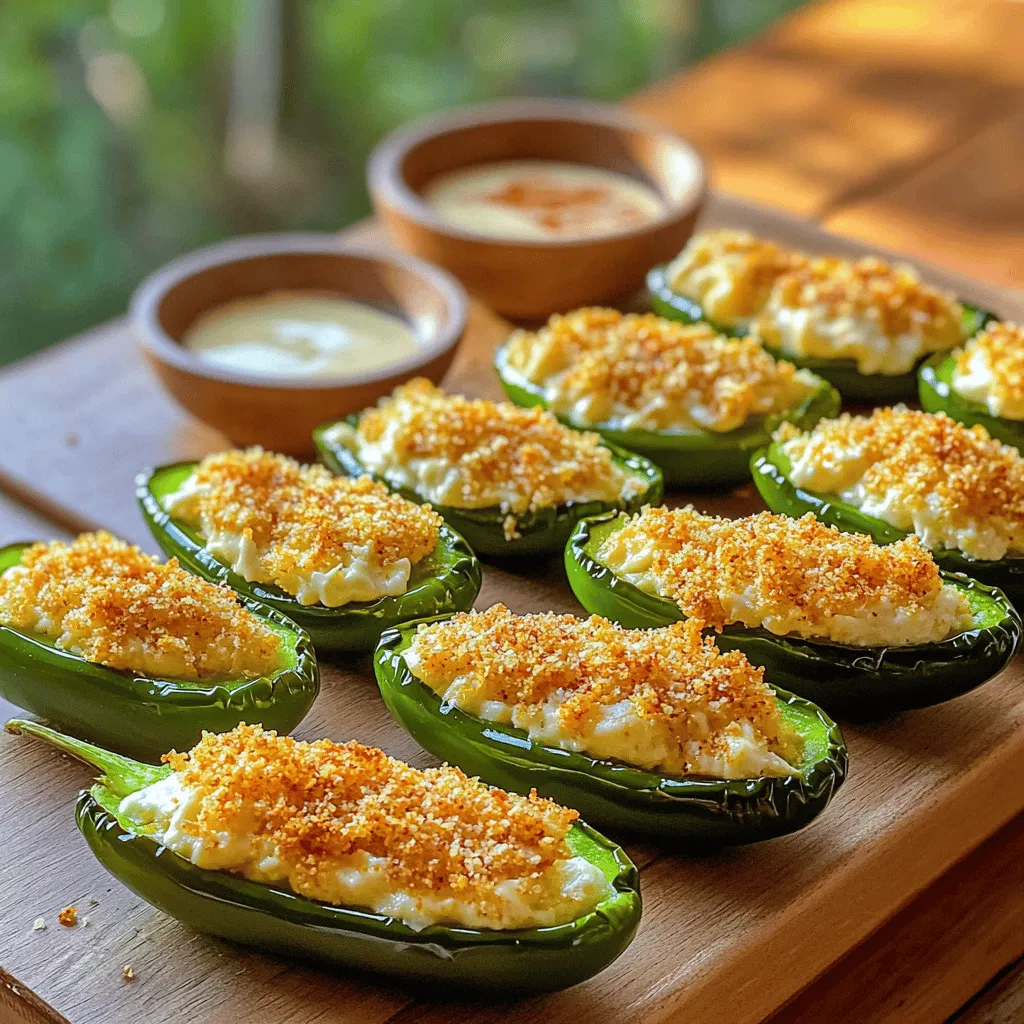 Air Fryer Jalapeño Poppers Crunchy and Flavorful Snack