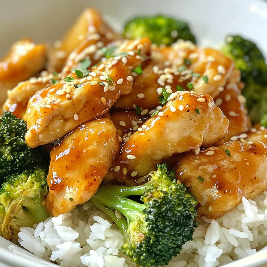 Honey Sriracha Chicken Broccoli Flavorful Dinner Idea