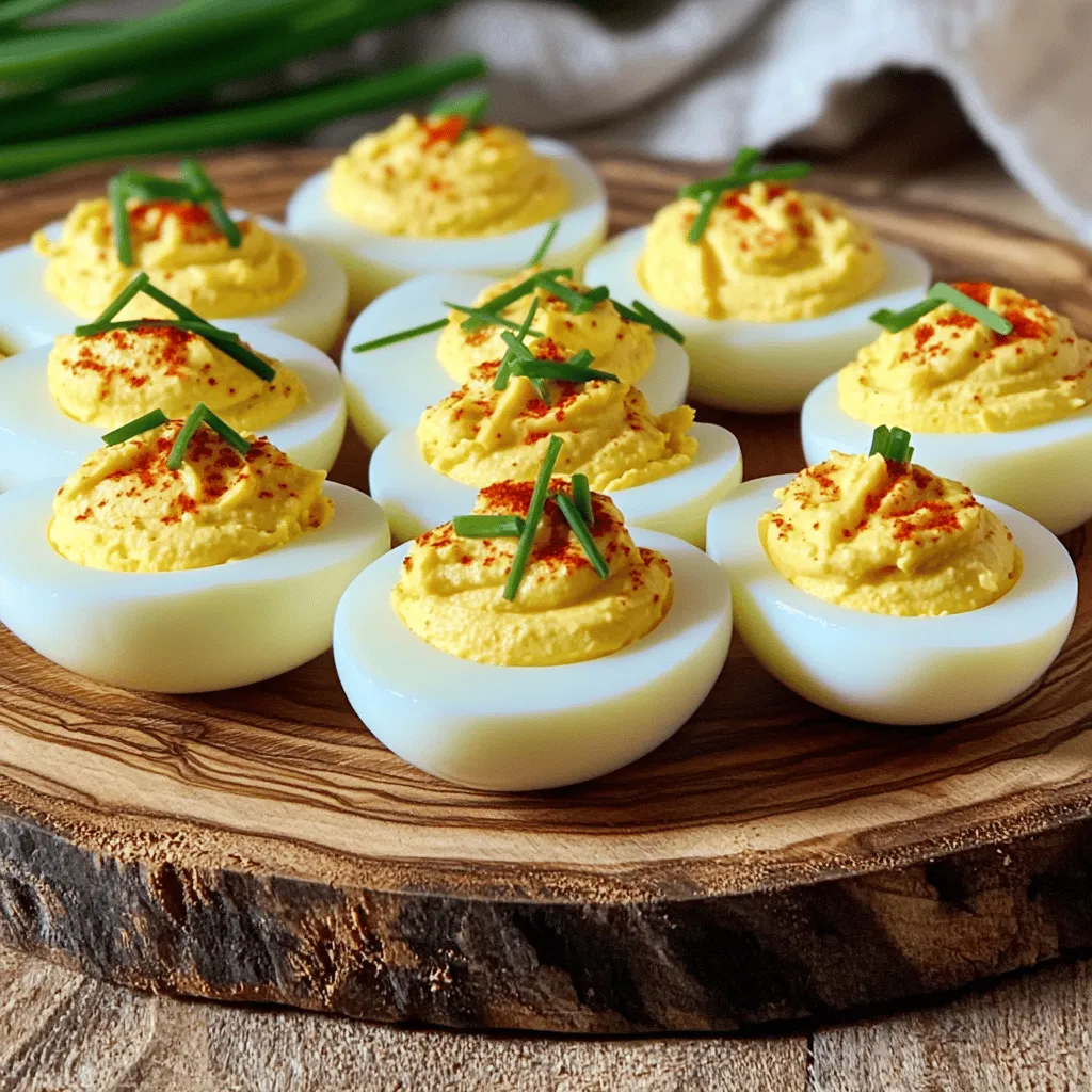 Classic Deviled Eggs Flavorful and Easy Recipe Guide