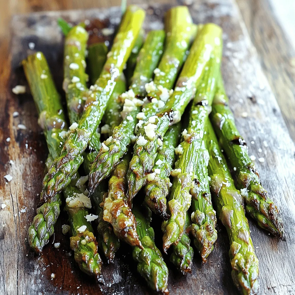 Garlic Roasted Asparagus Fresh and Flavorful Dish