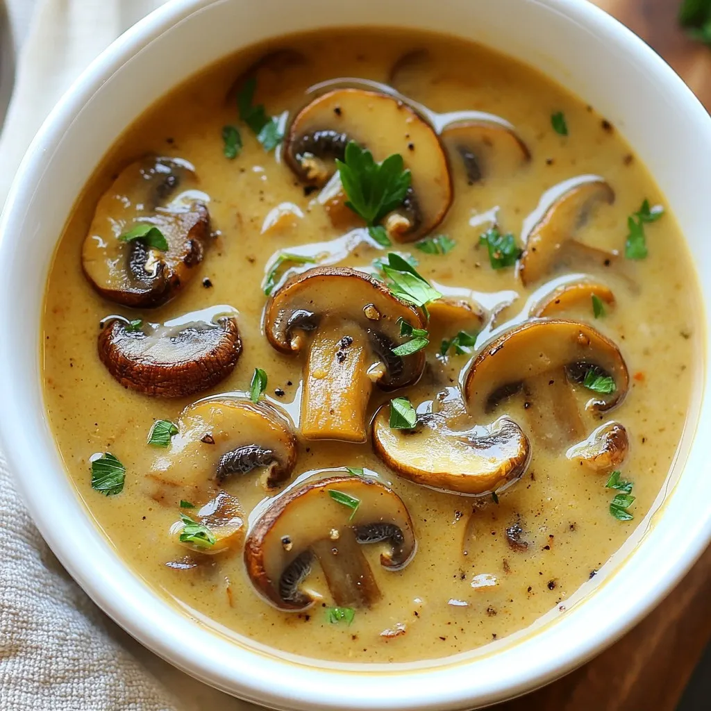 Hungarian Mushroom Soup Rich and Flavorful Delight