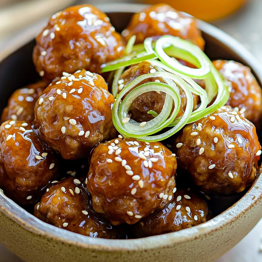 Honey Garlic Glazed Meatballs Simple and Tasty Dish
