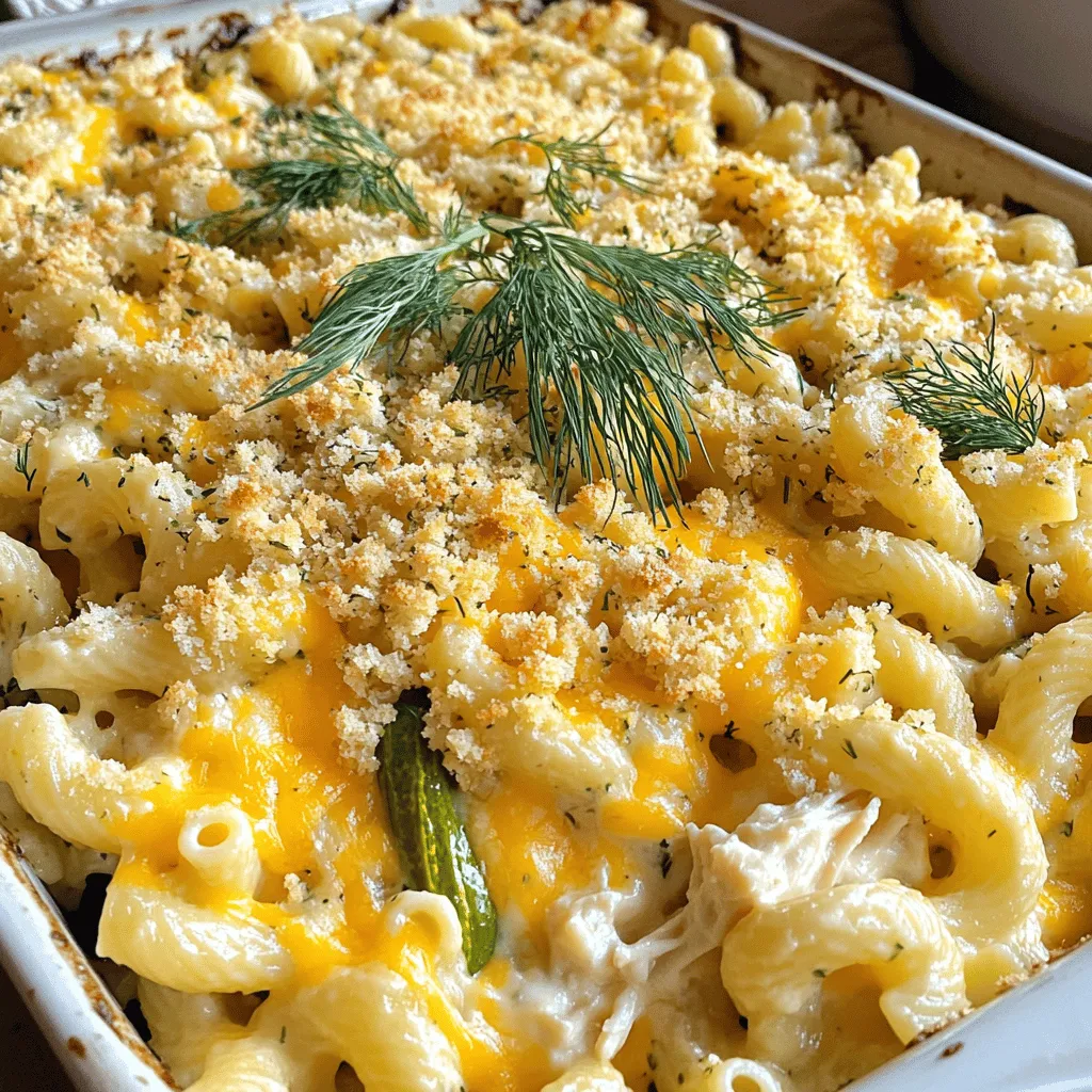 Pickle Ranch Pasta Bake Hearty and Flavorful Dish