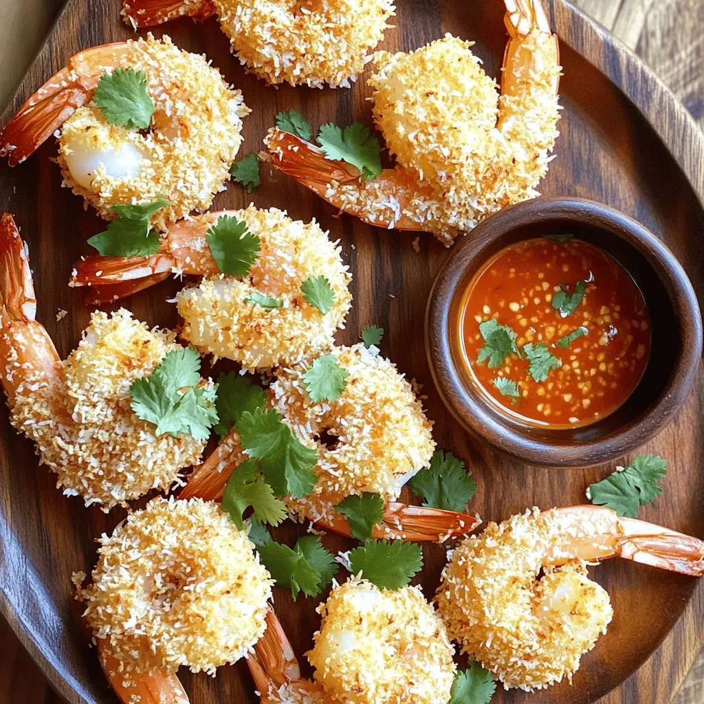 Air Fryer Coconut Shrimp With Dip Tasty and Easy Recipe