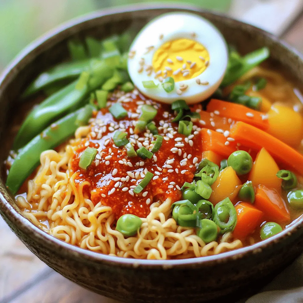 Sweet Chili Garlic Ramen Flavorful Quick Recipe