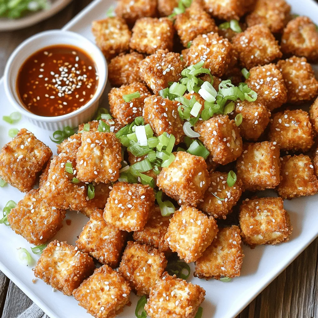 Crispy Air Fryer Tofu Nuggets Simple Flavor Boost