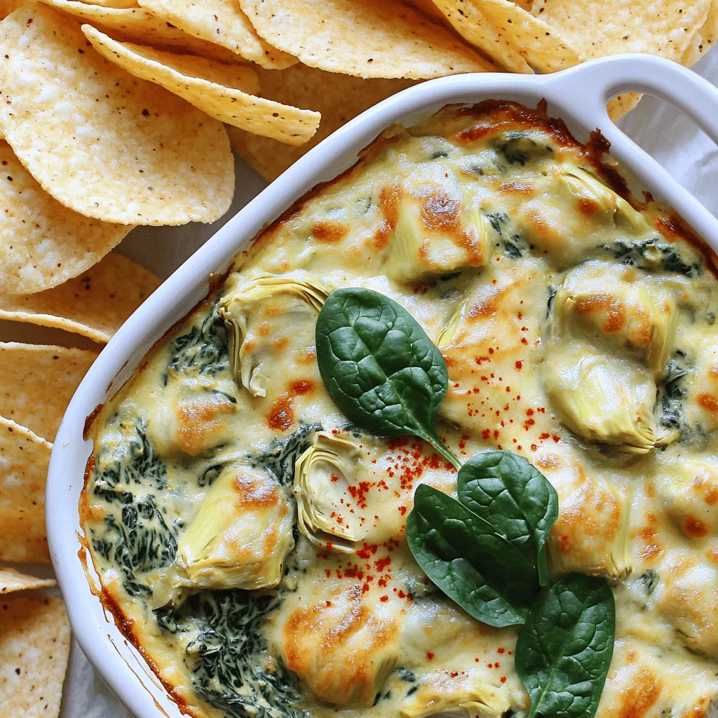 Creamy Spinach and Artichoke Dip Delightful Recipe