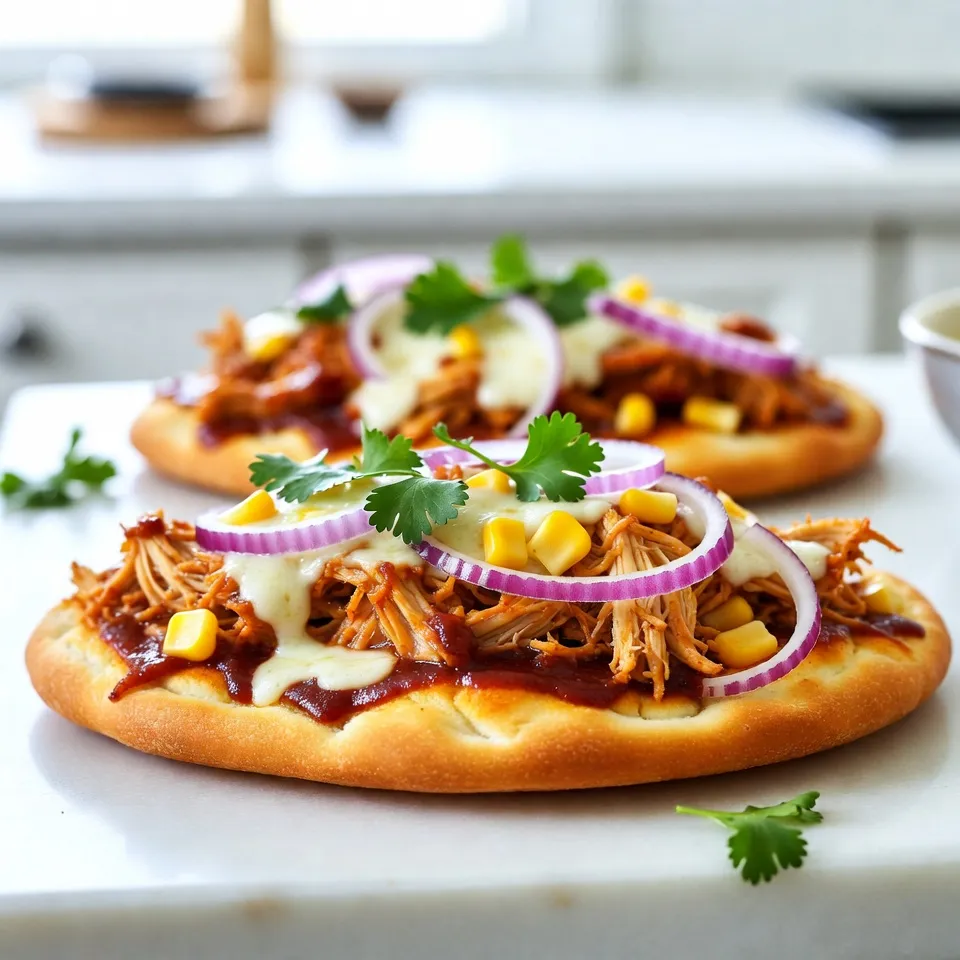 BBQ Chicken Flatbread Pizza Easy and Flavorful Meal