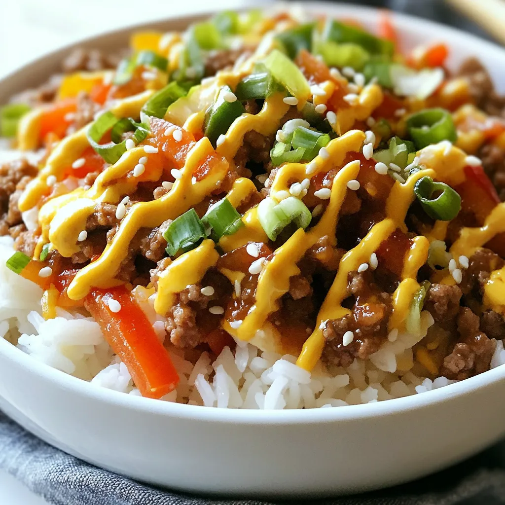 Bang Bang Ground Turkey Bowls Flavorful and Simple Meal