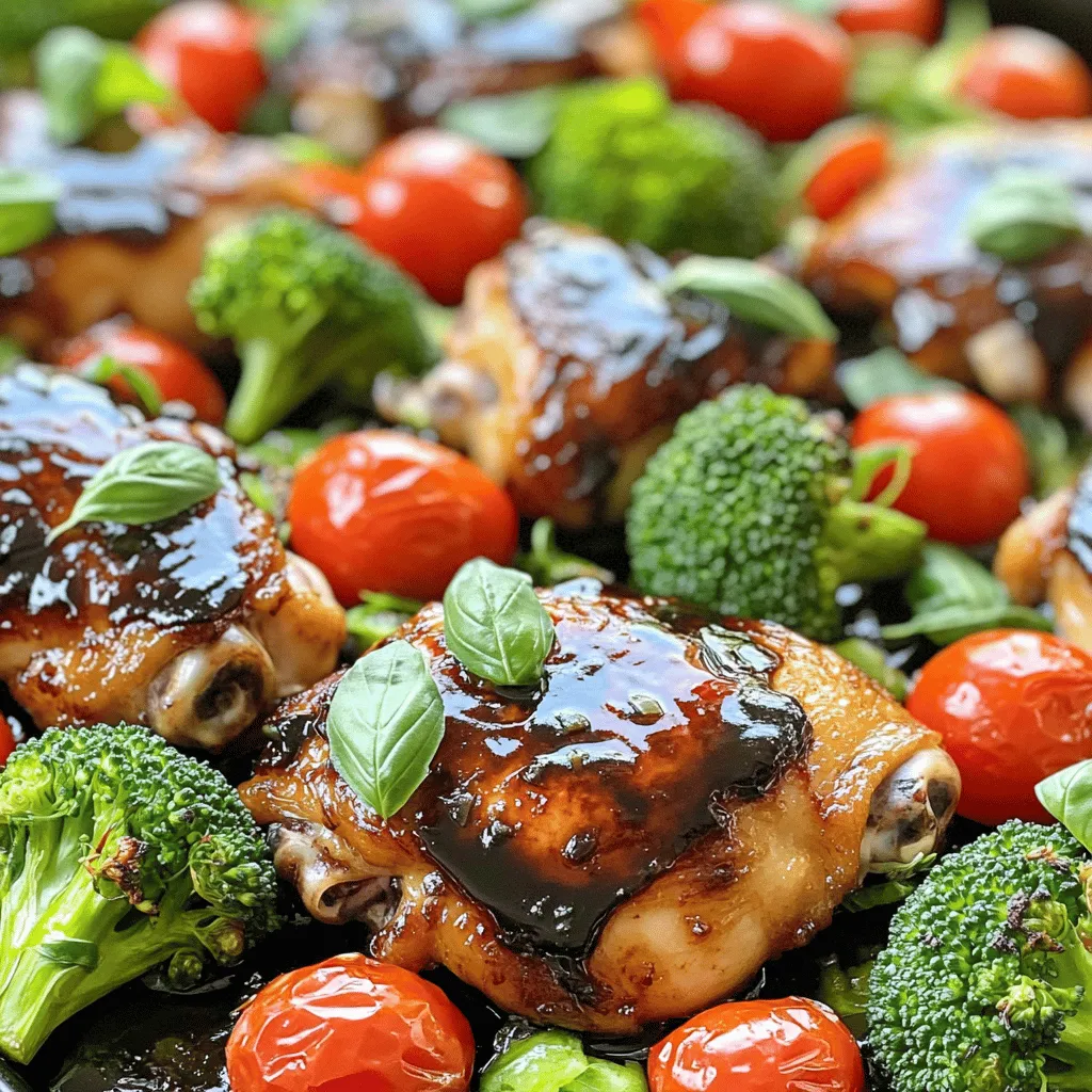Sheet Pan Balsamic Chicken &#038; Veggies Flavor Boost