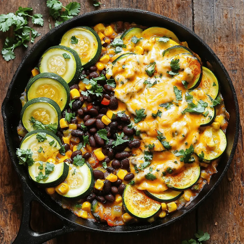 Tex-Mex Zucchini Skillet Flavorful and Simple Meal