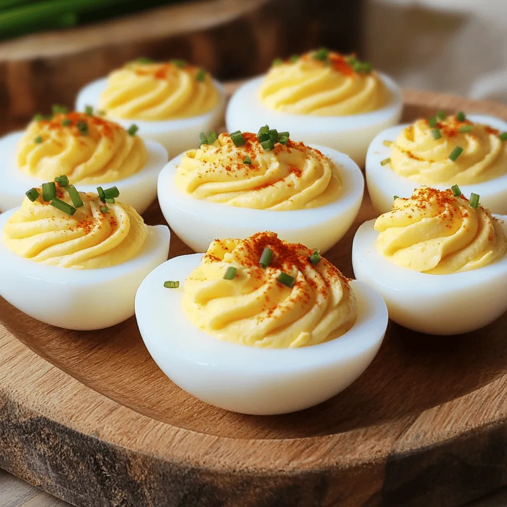 Classic Deviled Eggs Delightful and Easy Recipe