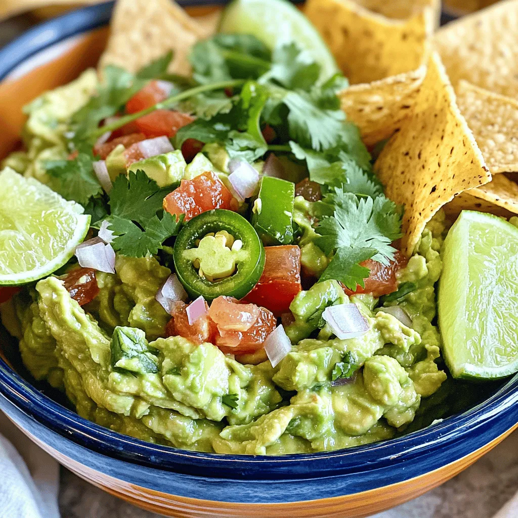 Classic Guacamole Fresh and Flavorful Recipe Guide