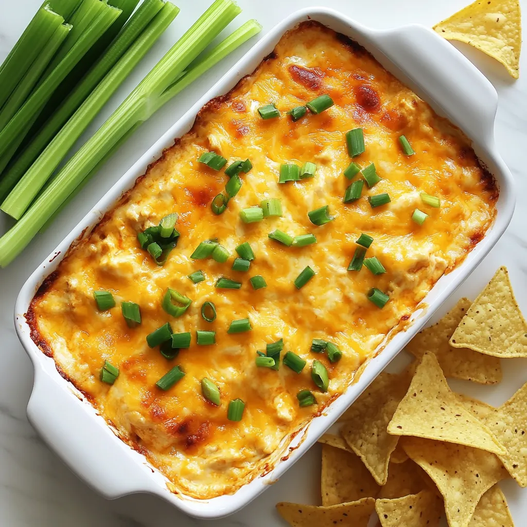 Oven Buffalo Chicken Dip Flavorful and Simple Recipe