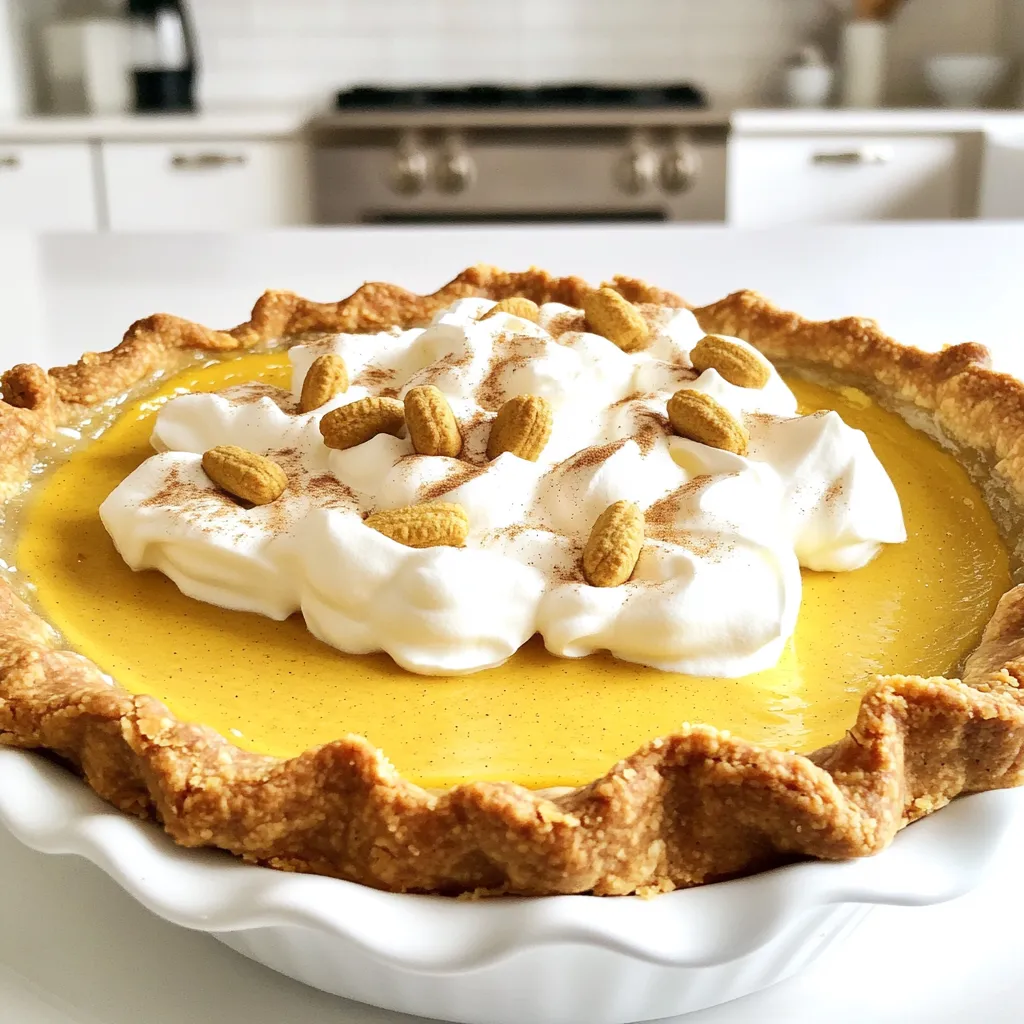 Pumpkin Cream Pie Delightful and Creamy Recipe