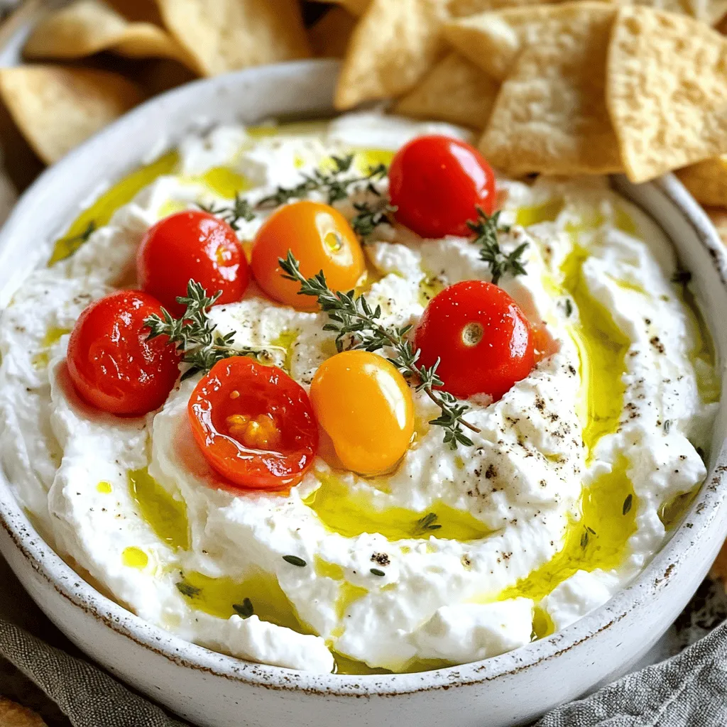 Whipped Feta Dip Creamy and Flavorful Delight