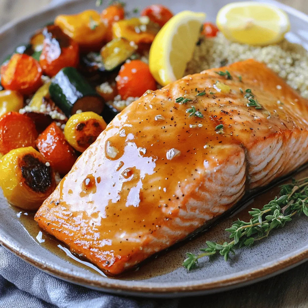 Maple Dijon Glazed Salmon Flavorful and Easy Recipe