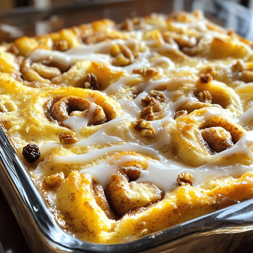 Cinnamon Roll Casserole Tasty and Easy Breakfast Delight