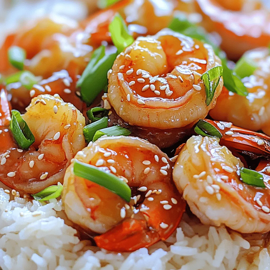 Honey Garlic Shrimp Delight Quick and Flavorful Meal