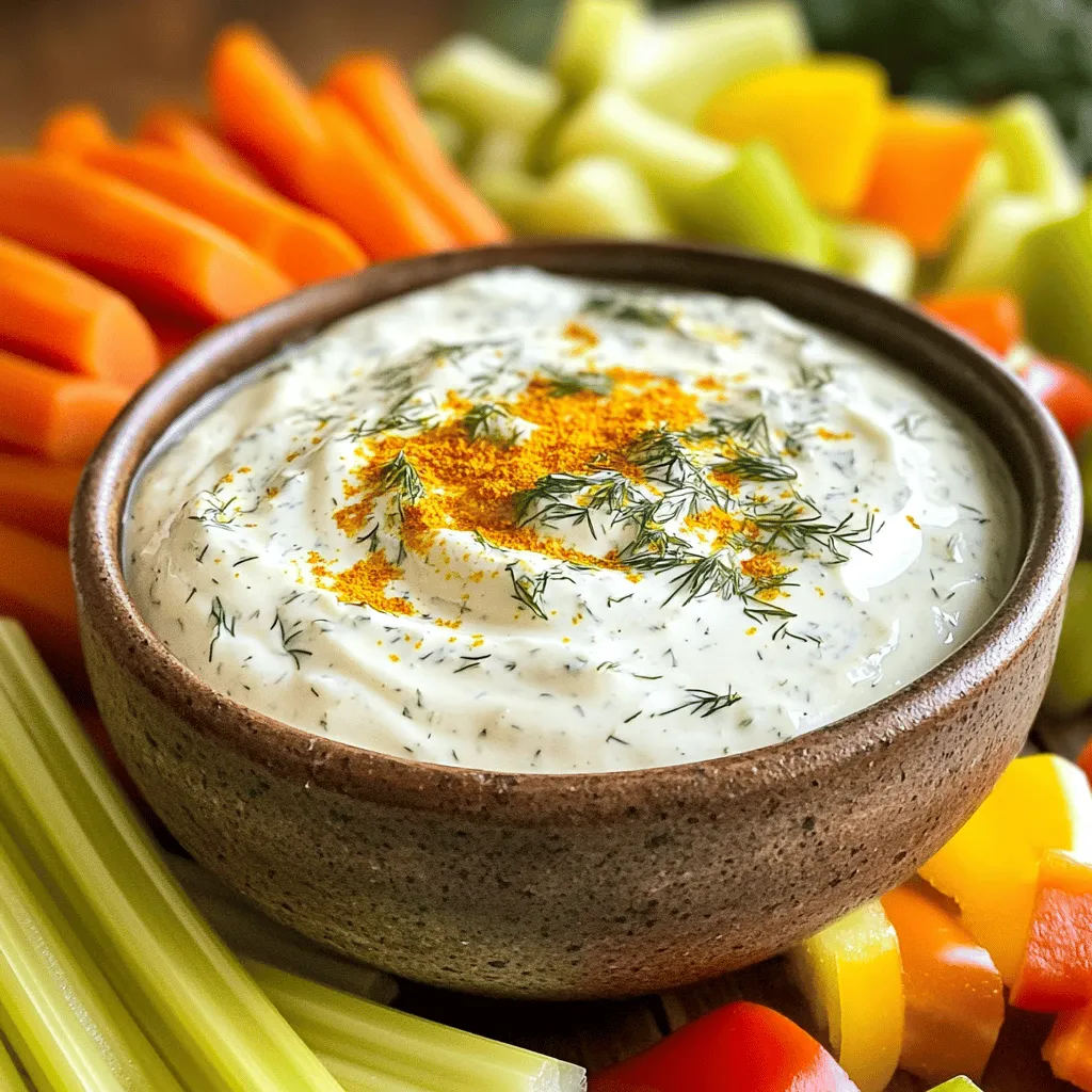 Greek Yogurt Ranch Dip Healthy and Flavorful Recipe
