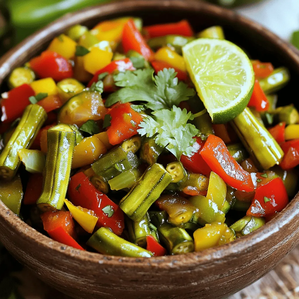 Spicy Sautéed Okra Flavorful and Simple Side Dish