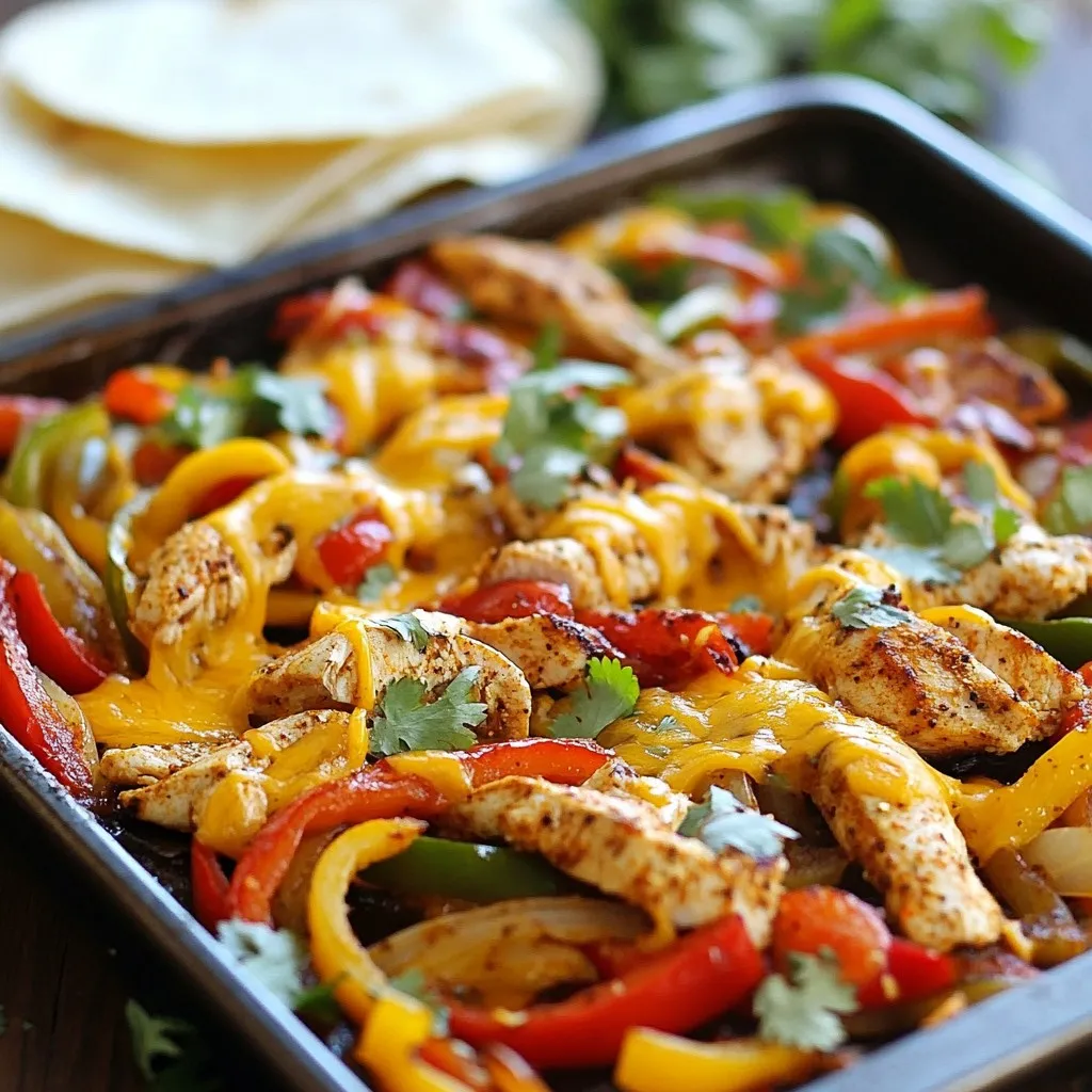 Easy Chicken Fajita Bake Simple and Tasty Dinner