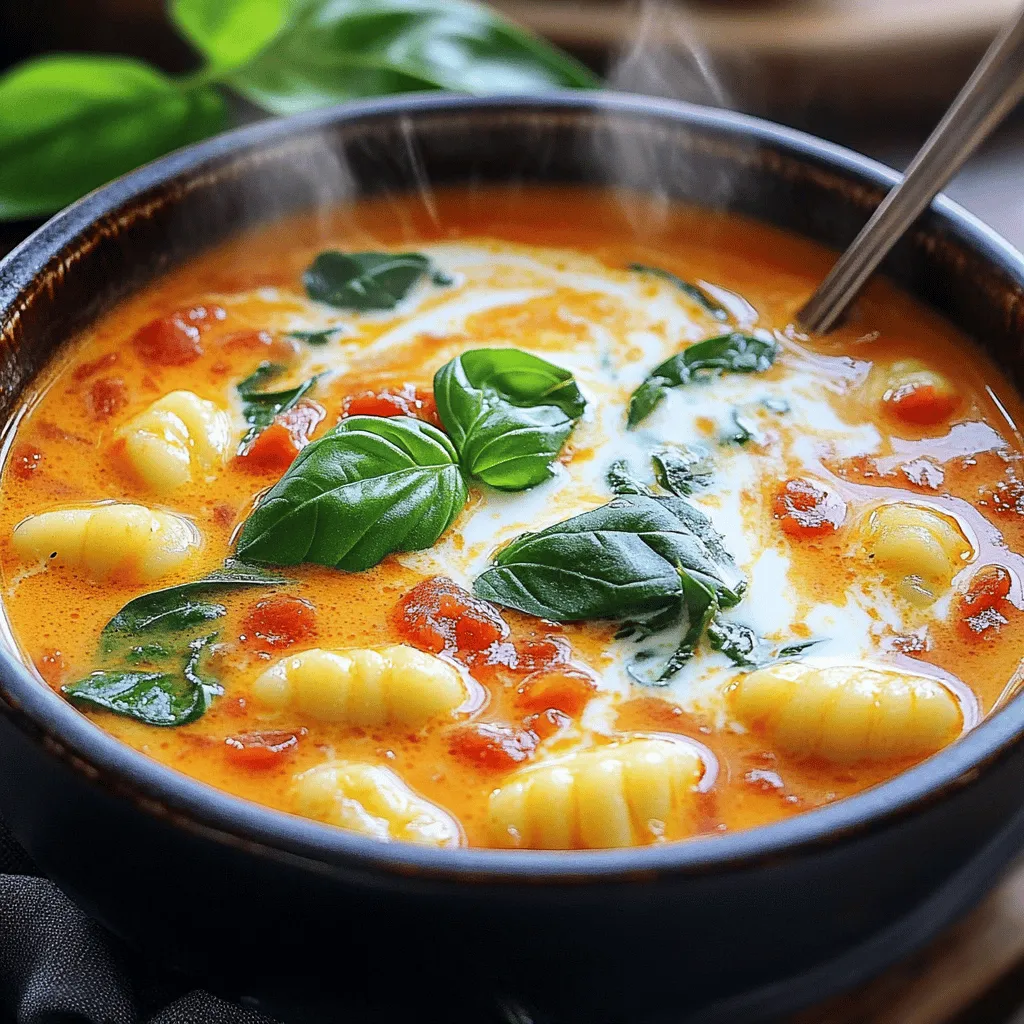Creamy Tomato Gnocchi Soup One Pot Simple Delight