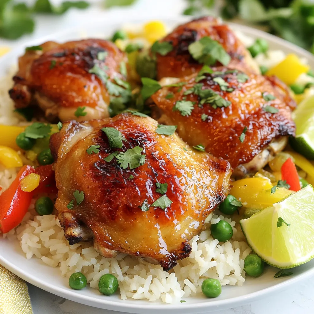 Peruvian Chicken and Rice Flavorful Comfort Dish