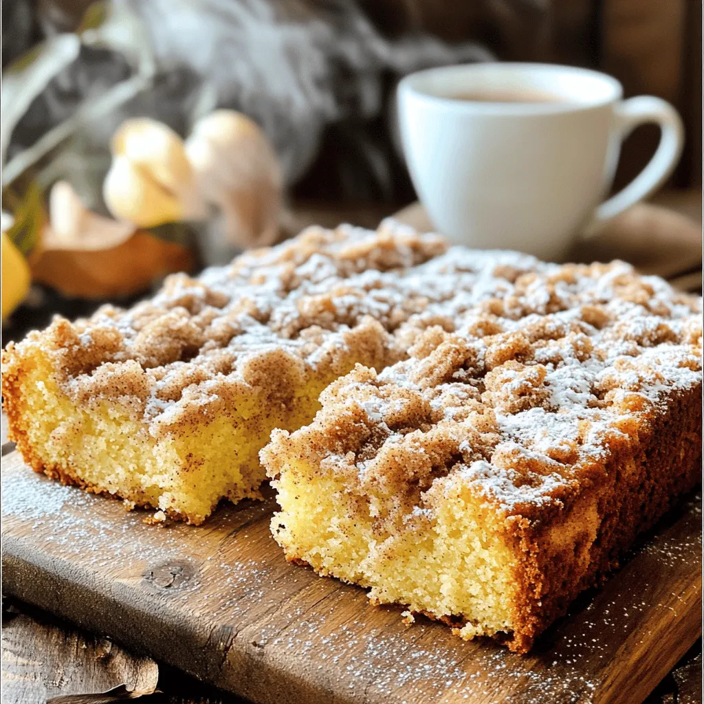 Cinnamon Streusel Coffee Cake Simple and Tasty Treat