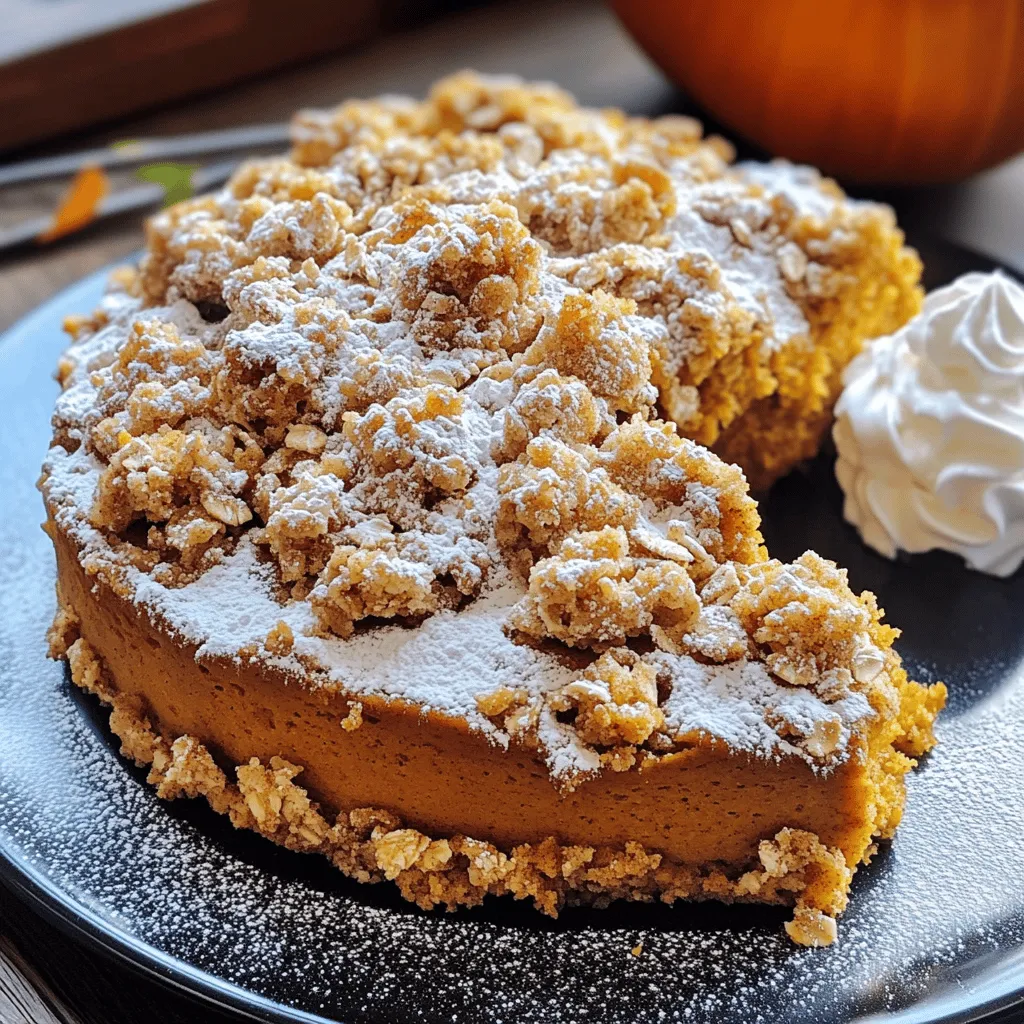 Pumpkin Coffee Cake with Crumble Delightful Recipe