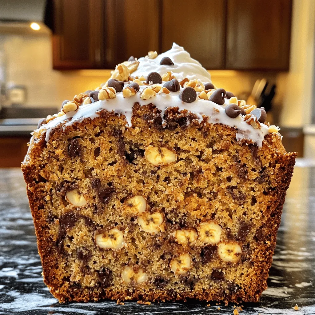 Chocolate Chip Banana Bread Tasty and Simple Recipe