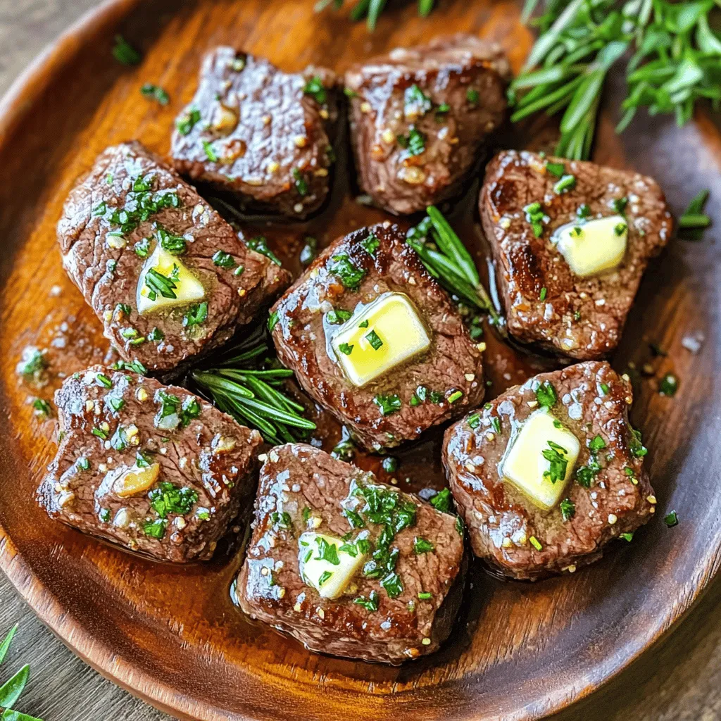 Easy Garlic Butter Steak Bites Flavorful and Simple Meal
