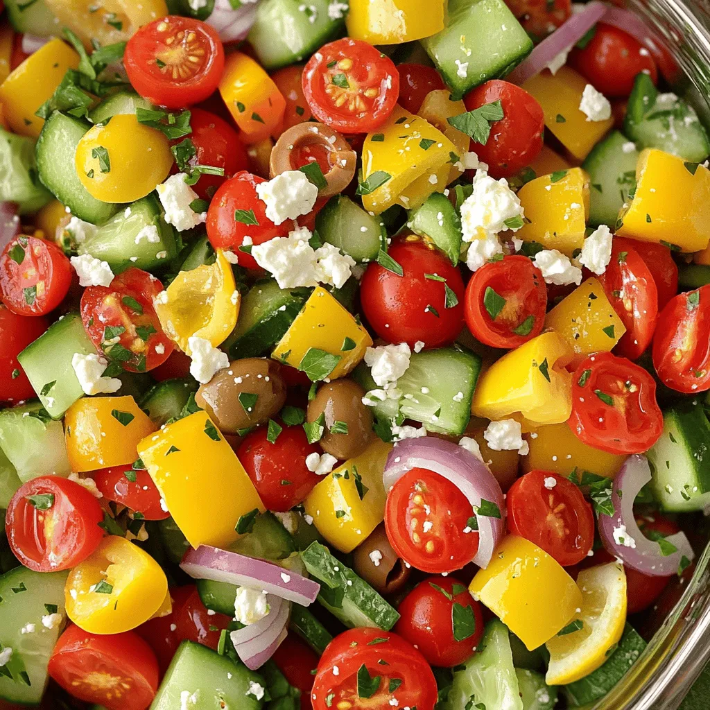 Easy Greek Salad Quick and Tasty Recipe Guide